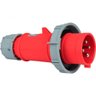 Plugue Industrial 3p+t 32a Trifásico 380/415v 6h Ip67 Vermelho 0242 - 1