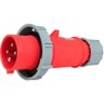 Plugue Industrial 3p+t 32a Trifásico 380/415v 6h Ip67 Vermelho 0242 - 3