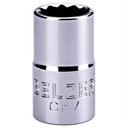 Ver imagem 1 de Soquete Estriado Encaixe 1/2 18mm Crv - 204009bbr - Belzer Soquete Estr.enc.1/2-18mm Crv Belzer
