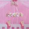 Móbile Berço Bebê Menina Bailarina Rosa - 1