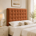 Ver imagem 4 de Cabeceira Ana Estofada Veludo p/ Cama Box Casal Queen 160cm Quarto