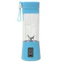 Ver imagem 1 de Mini Liquidificador Portátil Usb Recarregável 6 Laminas Azul