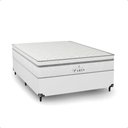 Ver imagem 7 de Cama Box Casal Branco + Colchão Paris Molas Ensacadas Branco Couro Branco/branco