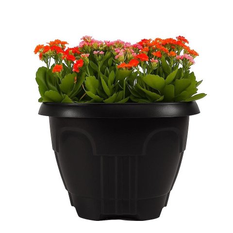 Vaso de Planta Grande Floreira Decorativo 15,5L Gigante Plantar Flores Casa Varanda Entrada Jardim P