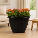 Ver imagem 4 de Vaso de Planta Grande Floreira Decorativo 15,5L Gigante Plantar Flores Casa Varanda Entrada Jardim P