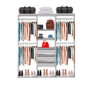 Ver imagem 1 de Closet Aramado - Linear Clr 250 com Gaveta - 1,90m - Branco