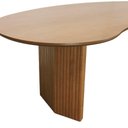 Ver imagem 3 de Mesa de Jantar Milano Bases L 8 Lugares Orgânico Laminado Cinamomo 240cm