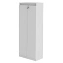 Ver imagem 3 de Conjunto Mesa para Computador com 3 Armários para Escritório Branco - Fdecor