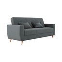 Ver imagem 2 de Sofá Cama Casal Premium 3 Lugares com Baú 2,08 Larg Pamela Matrix
