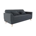 Ver imagem 3 de Sofá Cama Casal Premium 3 Lugares com Baú 2,08 Larg Pamela Matrix