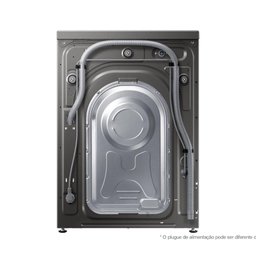 Lavadora de Roupa Samsung Digital Inverter 11kg Porta Black Inox Ww11t4040bx - 220v - 5