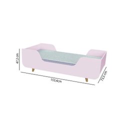 Mini Cama Tim Tim CB003 - Rosa - 4