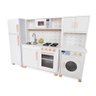 Kit Cozinha Infantil com Geladeira e Máquina de Lavar Eita Casa Perfeita Branco - 1