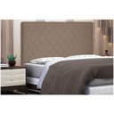 Ver imagem 4 de Cabeceira Dubai para Cama Box Queen 160cm Suede - D’Rossi Caramelo