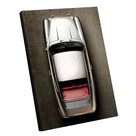 Quadro Porsche 911 Cinza -- BR ARTES