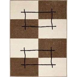 Tapete de Sala Artistik Domino 1,00x1,60M - São Carlos - 2