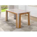 Ver imagem 1 de Mesa para Sala de Jantar 6 Lugares Opera Bege/Marromle/Off-White