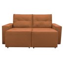 Ver imagem 5 de Sofá Retrátil Polo 1,80m Confortavel para Sala Suede Herrero Cor:cobre