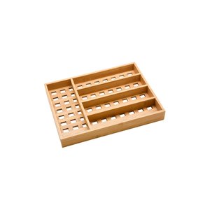 PORTA TALHERES VAZADO DE BAMBU - OIKOS