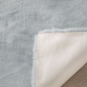 Ver imagem 2 de Tapete para Sala Felpudo Melody Cinza 1,40x2,00m Jolitex