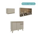 Ver imagem 7 de Armário de Cozinha Compacta Atlanta Kitch carraro Amêndoa