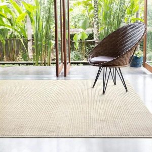Tapete de Sala Chevron Natural 1,00x1,50M - São Carlos