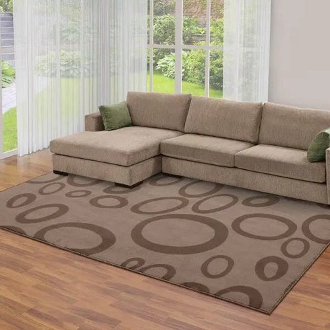 Tapete de Sala Sutil Lontra 04-32 1,00x1,50M - São Carlos