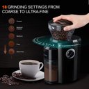 Ver imagem 3 de Secura Moedor de Café com Mós Cônicas, 18 Ajustes, 110w (preto)