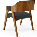 Ver imagem 7 de Cadeira para Sala de Jantar e Estar Living Estofada Suran L02 Suede Verde Musgo - Lyam Lyam Decor