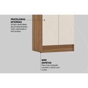 Ver imagem 4 de Armário Sapateira Quarto Viena C/ 2 Portas Amendola/off White - Demóbile