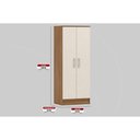 Ver imagem 6 de Armário Sapateira Quarto Viena C/ 2 Portas Amendola/off White - Demóbile