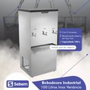 Ver imagem 2 de Purificador Fonte Bebedouro Industrial 100l Venâncio 3 Torneiras