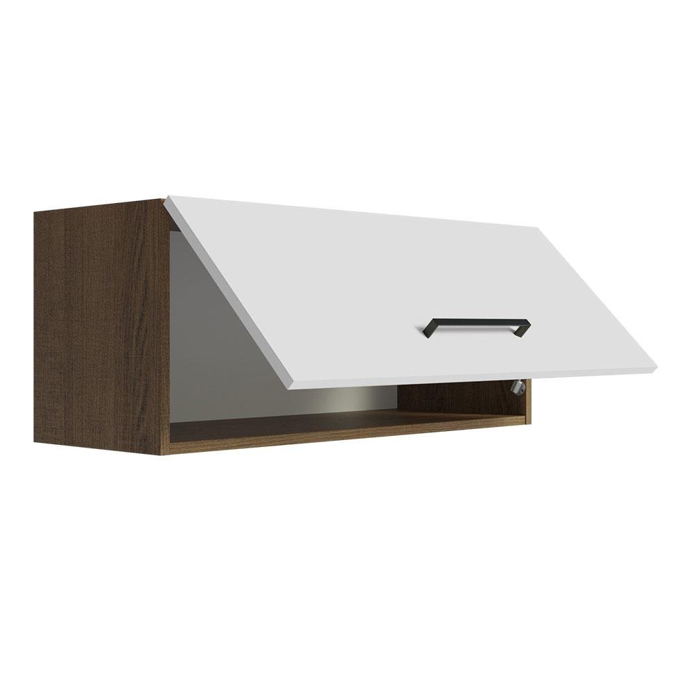Armário Aéreo Multiuso 80cm 1 Porta Basculante Agata Madesa - 6