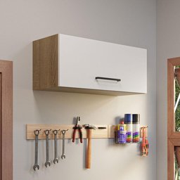 Armário Aéreo Multiuso 80cm 1 Porta Basculante Agata Madesa - 2