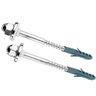 Kit com 2 Parafusos para Fixação de Tanque Aço 1020 Cromado 1/4" x 120mm - VPF950CWG - ESTEVES - 1