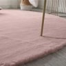 Tapete para Sala Felpudo Melody Rosa 1,40x2,00m Jolitex - 2
