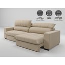 Ver imagem 2 de Sofá com Molas Ensacadas Retrátil e Reclinável Strike 2,40m Linhosoft com Carregador Usb -