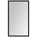 Ver imagem 1 de Espelho Moderno Decorativo com Moldura Preta Sem Bisotê 60x100cm