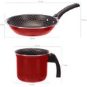 Ver imagem 2 de Conjunto de Panelas Essencial 4 Peças Vermelho