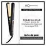 PRANCHA CABELO UNIQUE SLIM TITANIUM MQ Preto Gold - 2