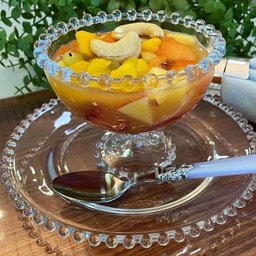 Jogo de Sobremesa 7 Peças Cristal Pearl Wolff para Mesa Posta Transparente - 4