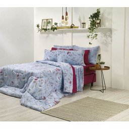 Edredom - Casal - Malha - Dupla Face - Astoria - Sul Brasil - 1