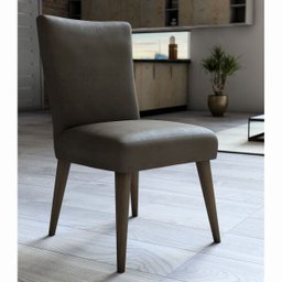 Capa para Cadeira - Luxo - Veludo - Castor - Adomes - 1