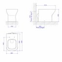 Ver imagem 4 de Bacia Convencional Ébano Fosco Deca Axis Cod: P.47.94