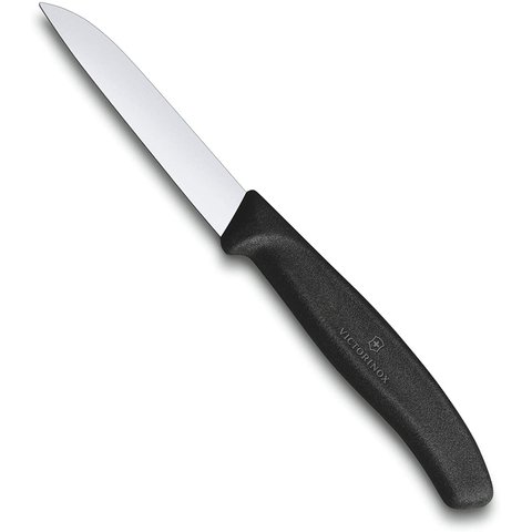 Faca para descascar 19cm Lâmina lisa 8cm SwissClassic Victorinox 6.7403