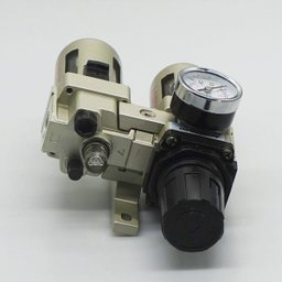 Filtro De Ar Regulador Lubrificador 3/8 Manômetro Compressor GT557 Lorben - 5