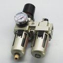 Ver imagem 4 de Filtro De Ar Regulador Lubrificador 3/8 Manômetro Compressor GT557 Lorben