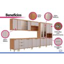 Ver imagem 5 de Cozinha Completa 8 Peças Elena CZ542 Cinamomo/Off White MGM