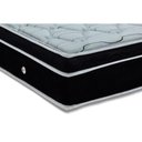 Ver imagem 6 de Cama Box Solteiro: Colchão Molas Superpocket Ensacadas Ortobom Elegant + Base Crc Suede Black (