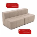 Ver imagem 5 de Sofá Modular 2 Lugares Kappesberg Boucle Capuccino